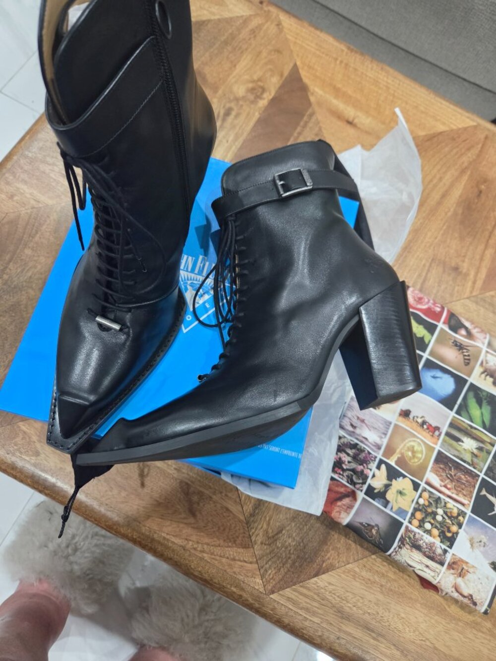 John Fluevog boots size 14 W 12 M New